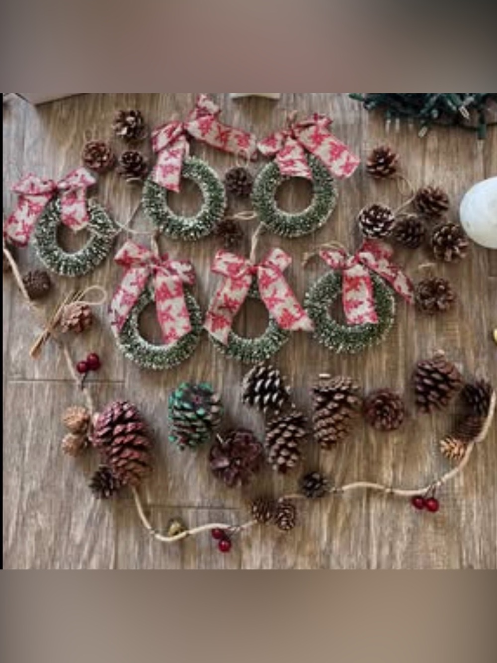 Bundle of Seasonal Christmas Decor Woodland Rustic